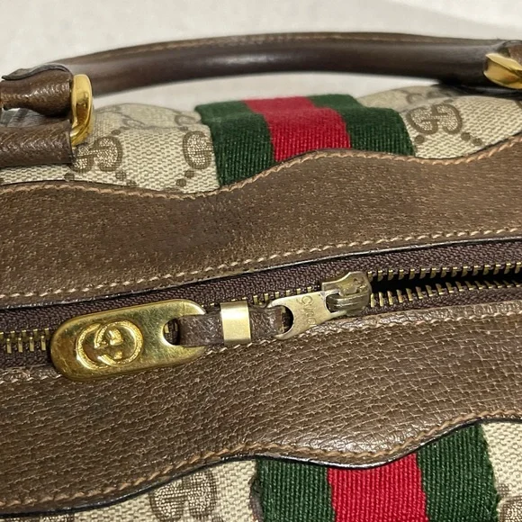 ‼️SOLD‼️ Gucci Boston GG Canvas Sherry Line handbags - Picture 4 of 13